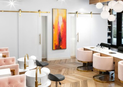 Guernsey Ostergard Seattle Commercial Interior Painting Spa Salon Refine Nails 4 scaled